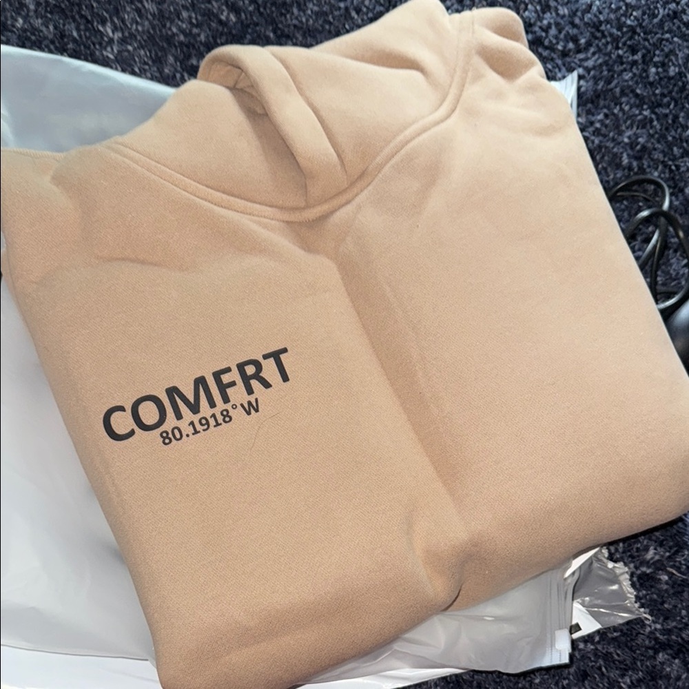 Tan COMFRT Hoodie